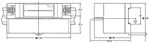 GT1-ID / OD 外形尺寸 2 GT1-ID16_Dim