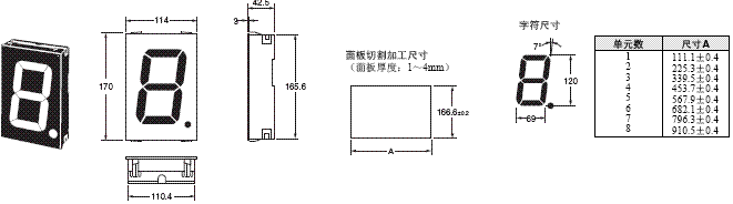 M7E (80 / 120 / 200mm） 外形尺寸 5 M7E_12□□N2_Dim