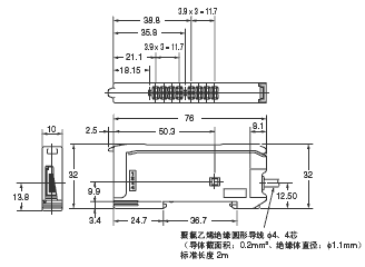 E4C-UDA 外形尺寸 15 E4C-UDA11_Dim