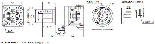 R88M-G, R7D-BP 外形尺寸 19 