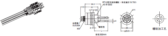 PS-□S(R) / -31 外形尺寸 3 