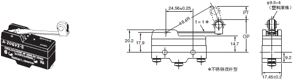 A 外形尺寸 35 A-20GV2-B_Dim