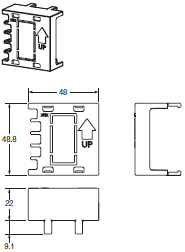 E5CN-HT 外形尺寸 5 