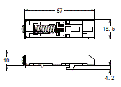 E5AN-HT, E5EN-HT 外形尺寸 12 