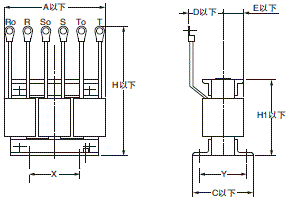 3G3MX2-ZV1 外形尺寸 44 