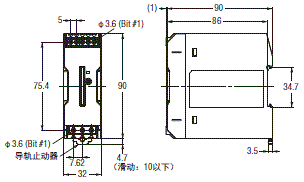 S8VK-G 外形尺寸 2 