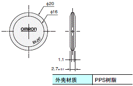 V680S系列 外形尺寸 13 