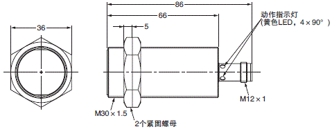 E2B 外形尺寸 62 