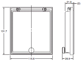 E5AC-PR-800 外形尺寸 8 