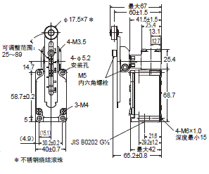 WL-N / WLG 外形尺寸 19 