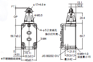 WL-N / WLG 外形尺寸 34 