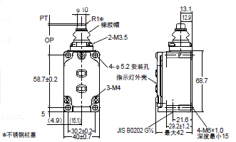 WL-N / WLG 外形尺寸 36 