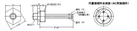 WL-N / WLG 外形尺寸 177 