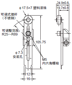 WL-N / WLG 外形尺寸 203 