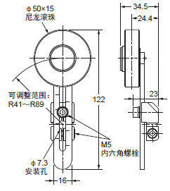 WL-N / WLG 外形尺寸 212 