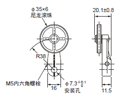 WL-N / WLG 外形尺寸 215 