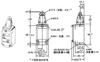 WL / WLM 外形尺寸 16 