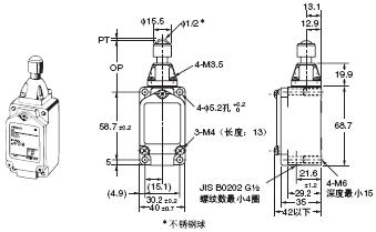 WL / WLM 外形尺寸 18 