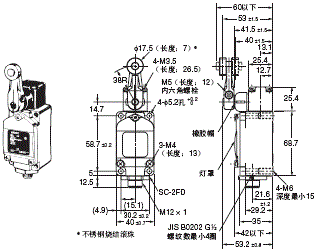 WL / WLM 外形尺寸 81 