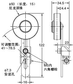 WL / WLM 外形尺寸 103 