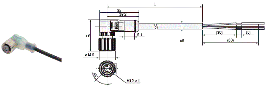 XS2F-M 外形尺寸 6 