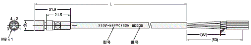 XS3F-M 外形尺寸 1 