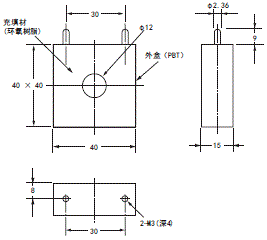 E5EC-T 外形尺寸 16 