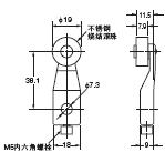 D4A-□N 外形尺寸 53 D4A-A00_Dim