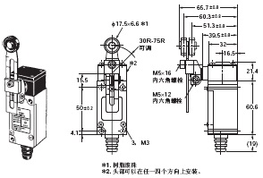 HL-5000 外形尺寸 6 HL-5030_Dim