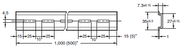 K8AK-PW 外形尺寸 3 