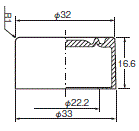 A22NS / A22NW 外形尺寸 45 