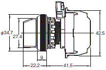 A30NS/A30NW 外形尺寸 5 