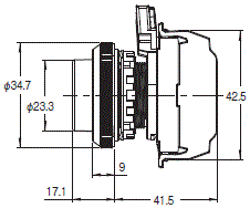 A30NN/A30NL 外形尺寸 7 