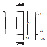 K8DT-LS 外形尺寸 3 