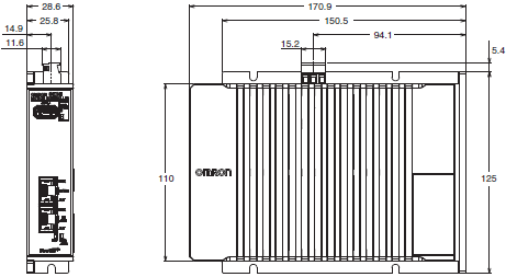 CK3E 外形尺寸 2 