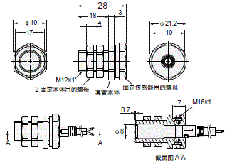 E2E / E2EQ NEXT系列 外形尺寸 64 