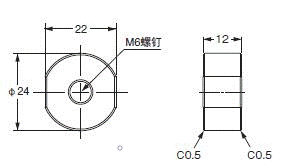 K6CM 外形尺寸 22 