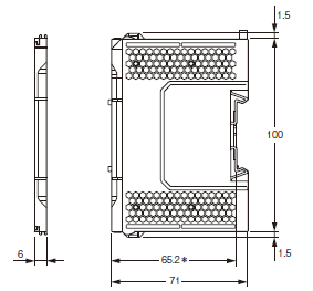 NX-CSG 外形尺寸 4 