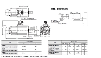 R88M-1A□ / R88D-1SAN□-ECT 外形尺寸 11 