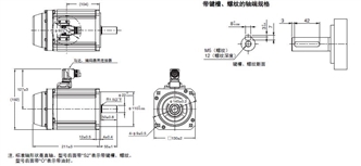 R88M-1A□ / R88D-1SAN□-ECT 外形尺寸 12 