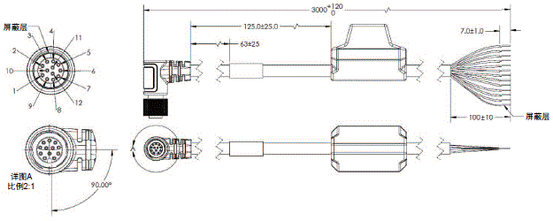 MicroHAWK F430-F/F420-F系列 外形尺寸 27 