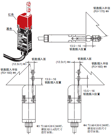 D4GS-N 外形尺寸 14 D4GS-N□T-□+ D4GS-NK1_Dim