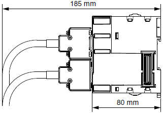 CK3W-ECS300 外形尺寸 2 