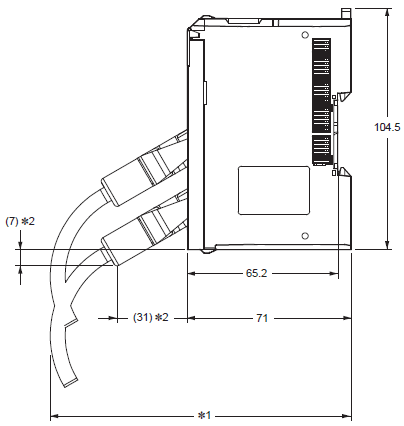 NX-ECT101 外形尺寸 2 