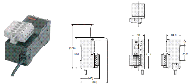 E3X-DRT21 / SRT21 / CIF11 外形尺寸 7 