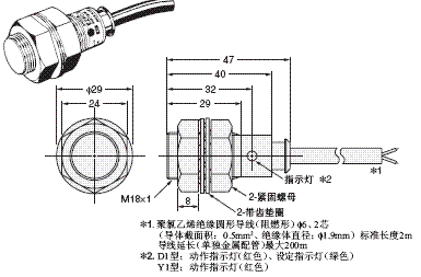 E2FQ 外形尺寸 8 E2FQ-X5D1