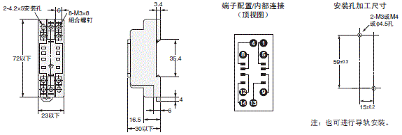 E2C / E2C-H 外形尺寸 22 