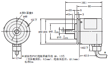 E6F-A 外形尺寸 2 