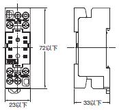 P2RFZ / P2RF, P2R, P7TF, PYFZ / PYF, PTFZ / PTF, PYD, PT, P7LF, PF, P2CF, PFA, P3G / P3GA, PL 外形尺寸 35 