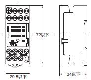 P2RFZ / P2RF, P2R, P7TF, PYFZ / PYF, PTFZ / PTF, PYD, PT, P7LF, PF, P2CF, PFA, P3G / P3GA, PL 外形尺寸 36 